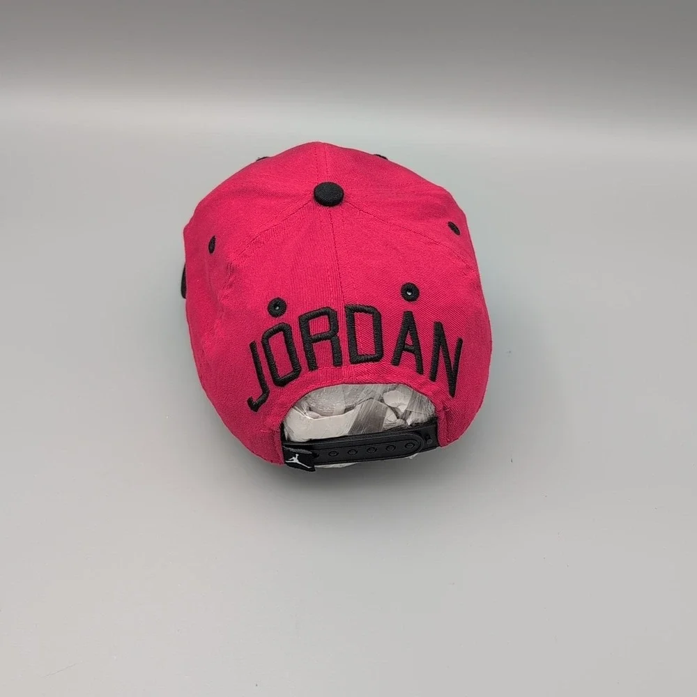 Air Jordan Wings‎ Snapback Cap Hat Youth Red Black Adjustable Basketball